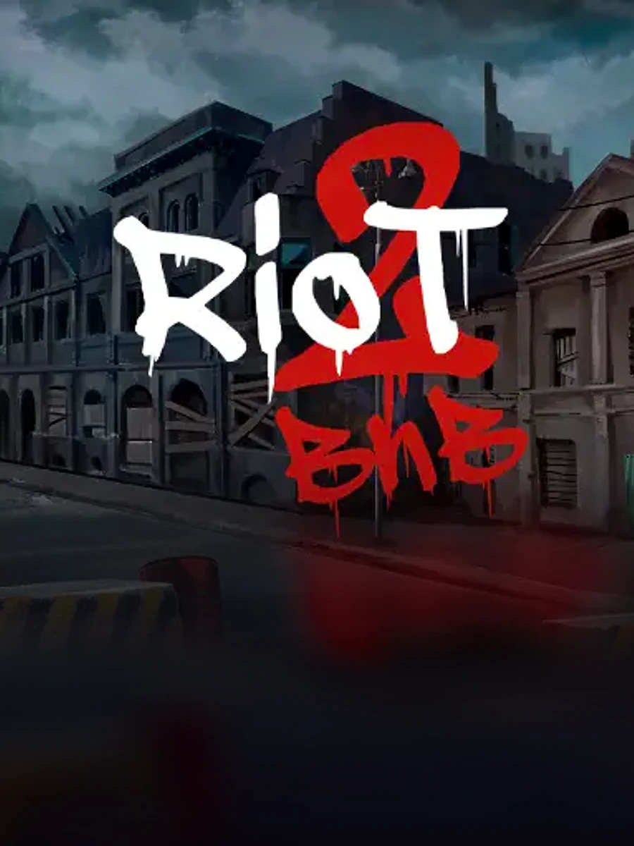 Riot 2: Blow and Burn! slot game artwork