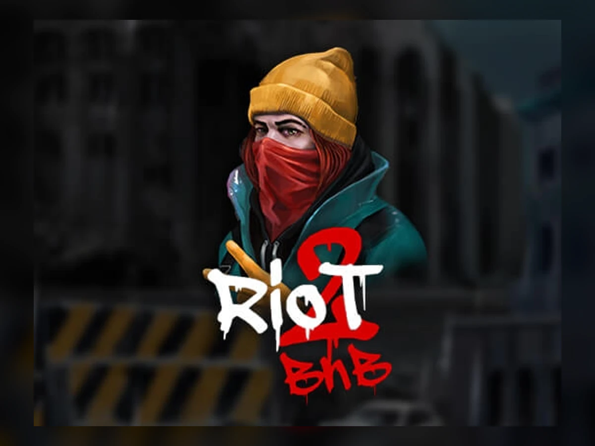 Riot 2: Blow & Burn slot game artwork