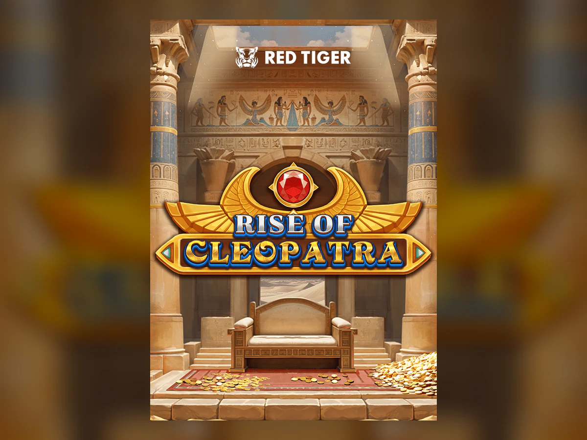 Rise of Cleopatra slot game artwork