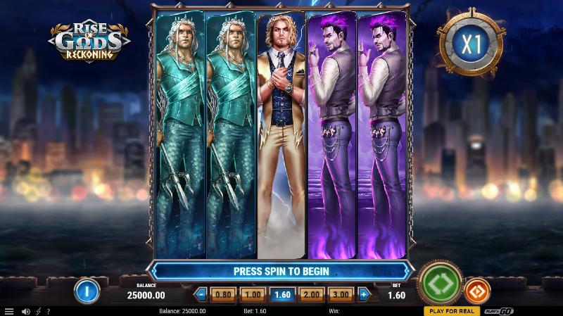 Rise Of Gods: Reckoning slot game artwork