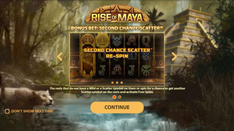 Rise Of Maya slot game artwork