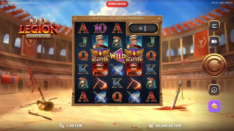 Rise Of The Legion slot game artwork