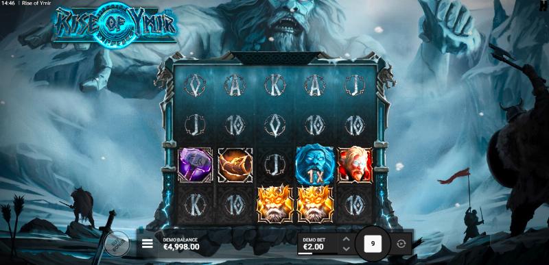 Rise Of Ymir slot game artwork