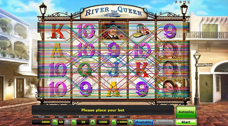 River Queen slot game artwork
