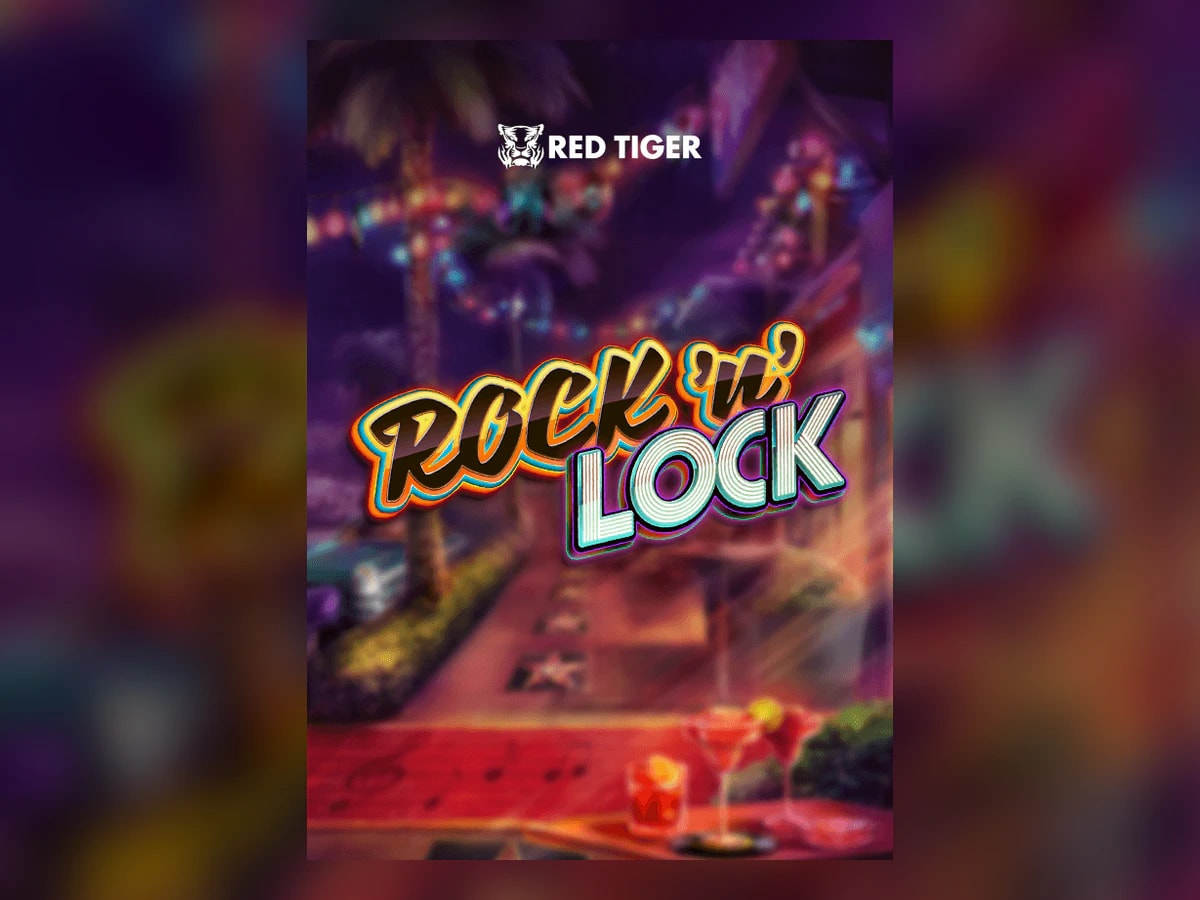 Rock 'n' Lock slot game artwork