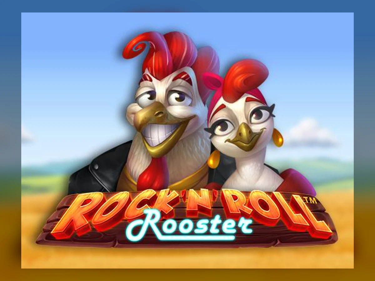 Rock n Roll Rooster slot game artwork