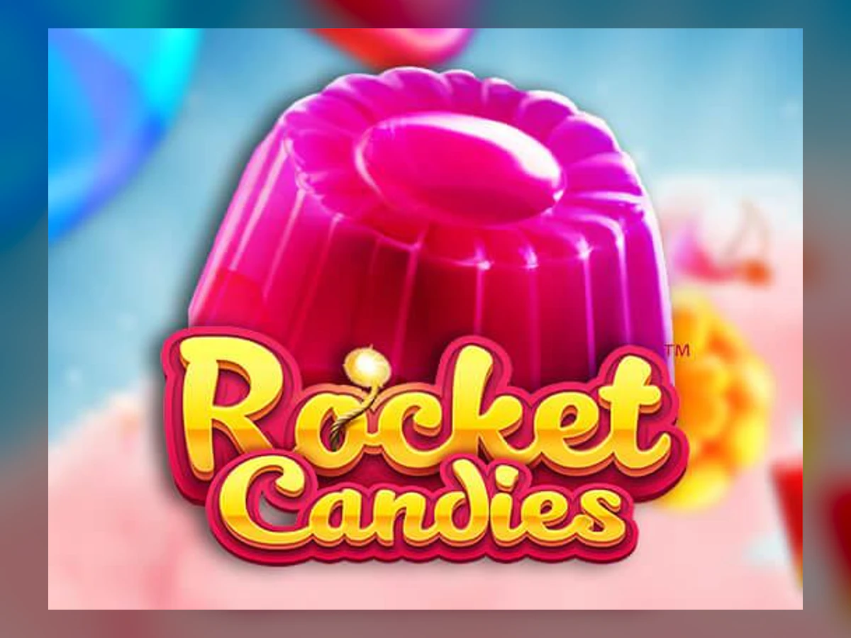 Rocket Candies slot game artwork