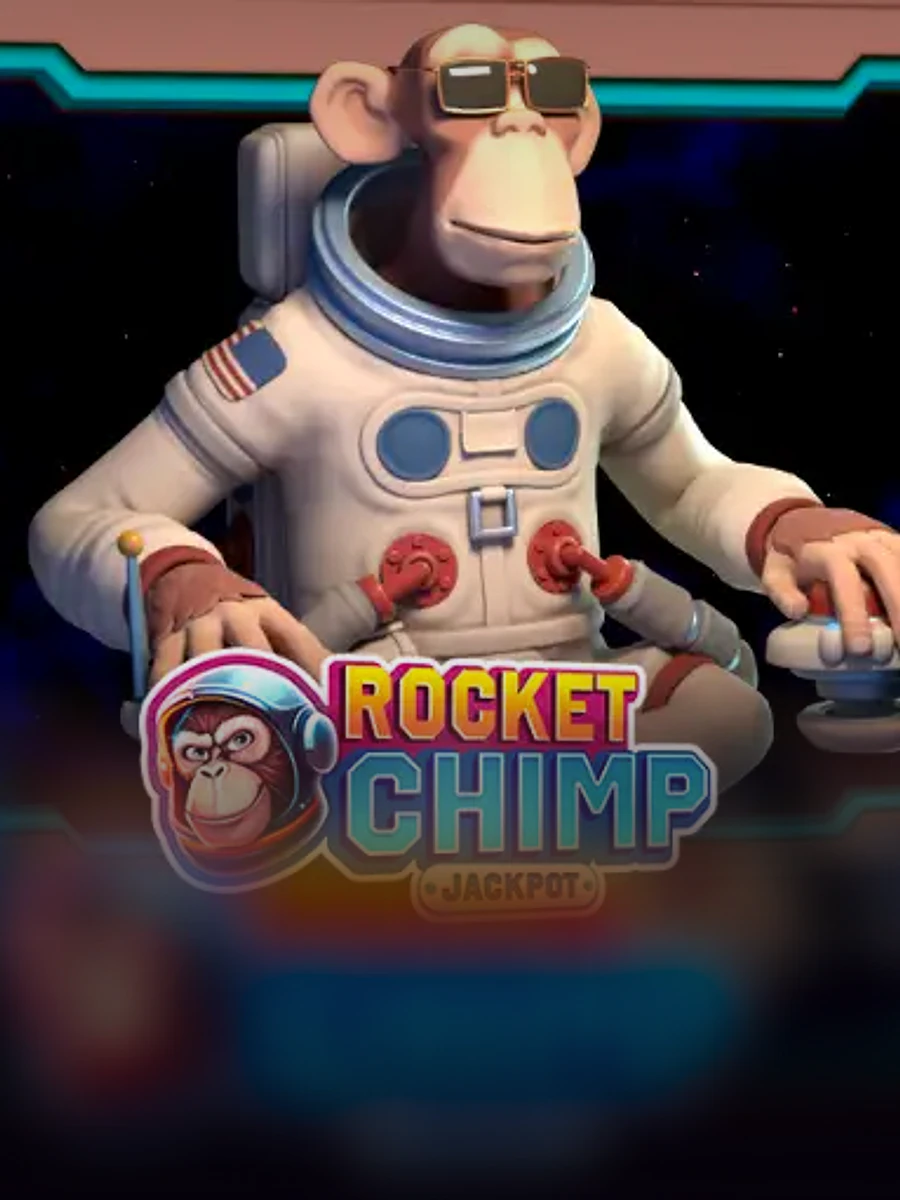 Rocket Chimp Jackpot slot game artwork