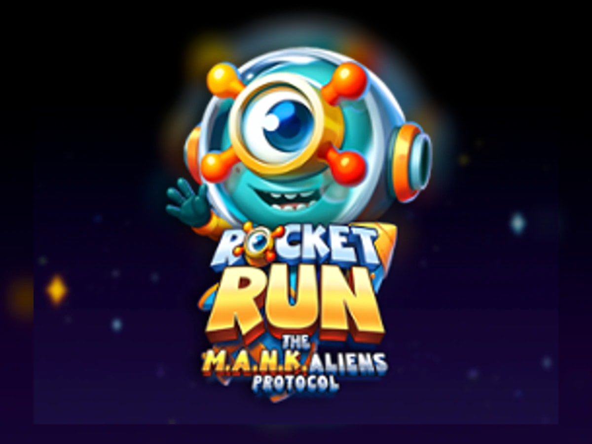 Rocketrun: The M.A.N.K.aliens Protocol slot game artwork