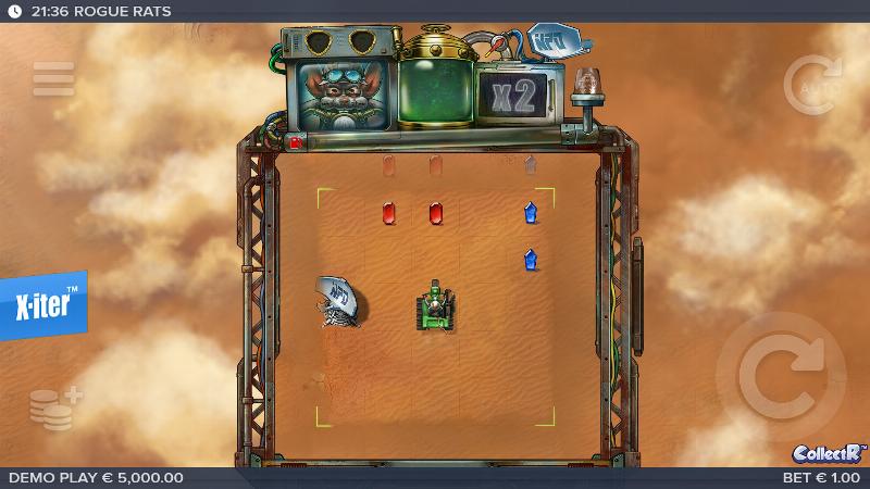 Rogue Rats Of Nitropolis slot game artwork