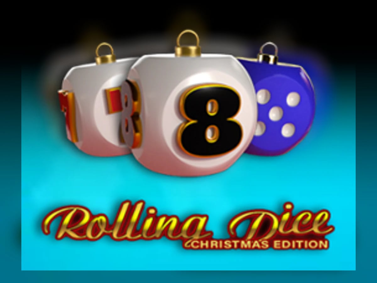 Rolling Dice - Christmas Edition slot game artwork