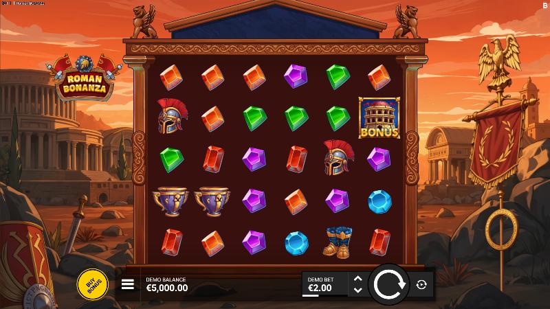 Roman Bonanza slot game artwork