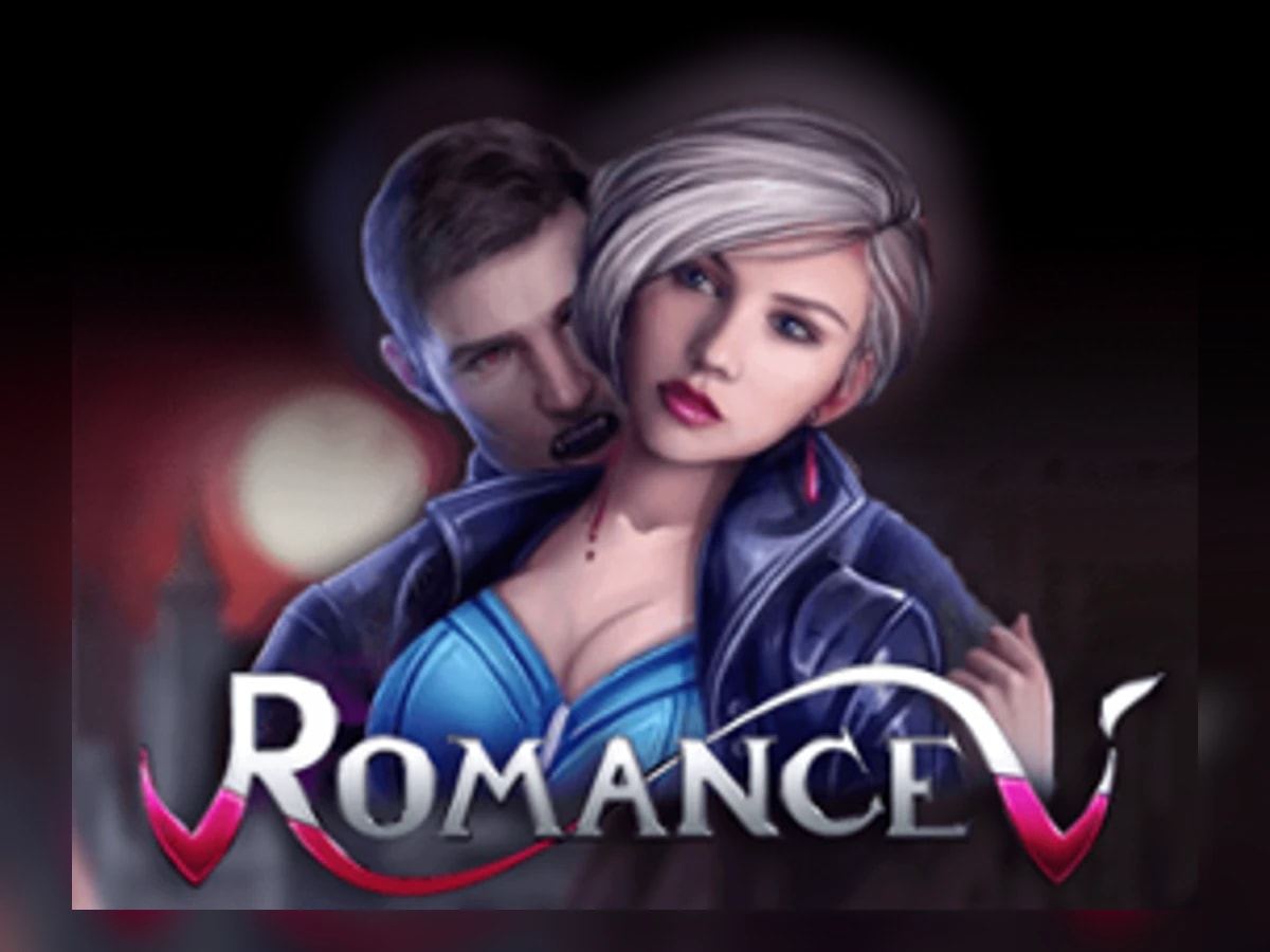 Romance V slot game artwork