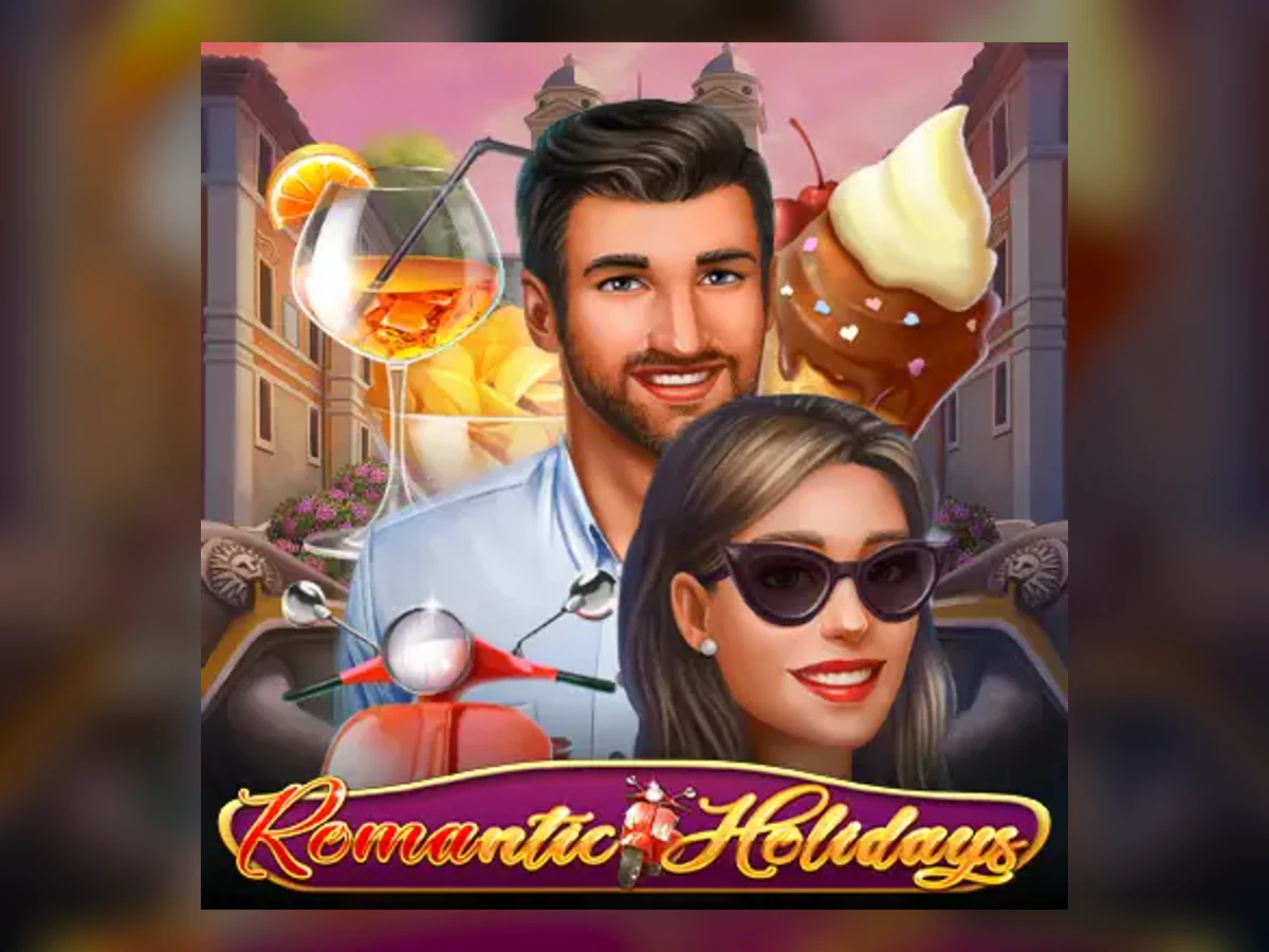 Romantic Holidays slot game artwork