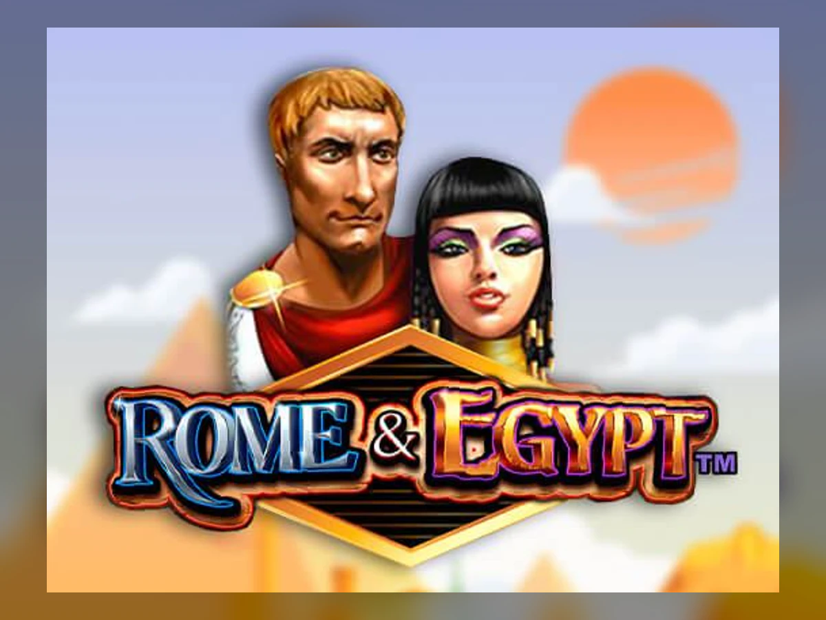 Rome and Egypt slot game artwork