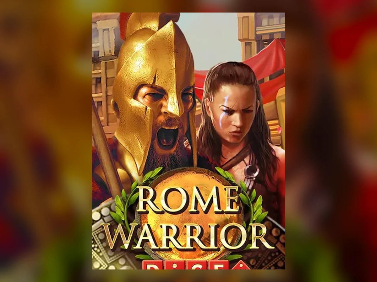 Rome Warrior Dice slot game artwork