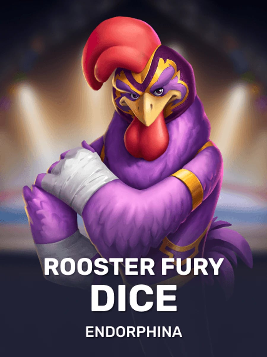 Rooster Fury Dice slot game artwork