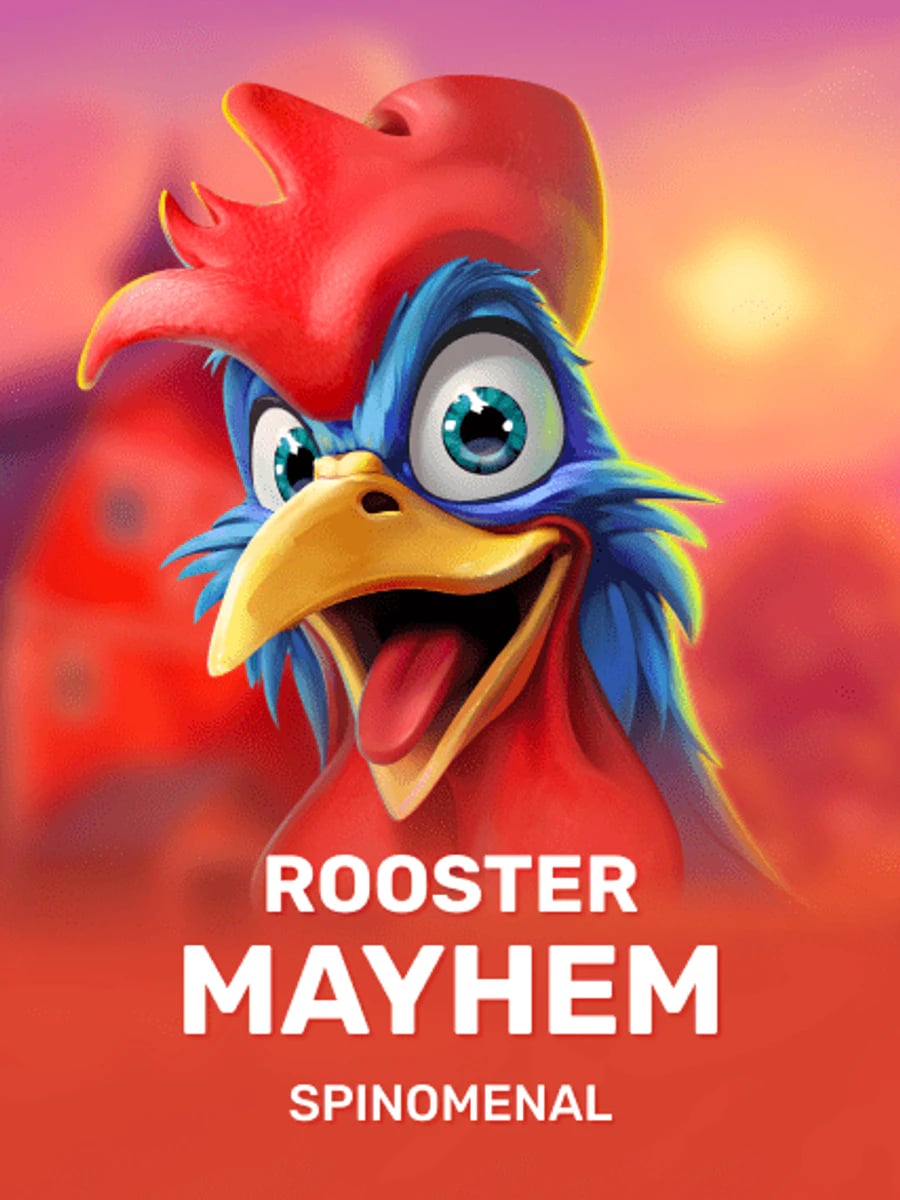 Rooster Mayhem slot game artwork