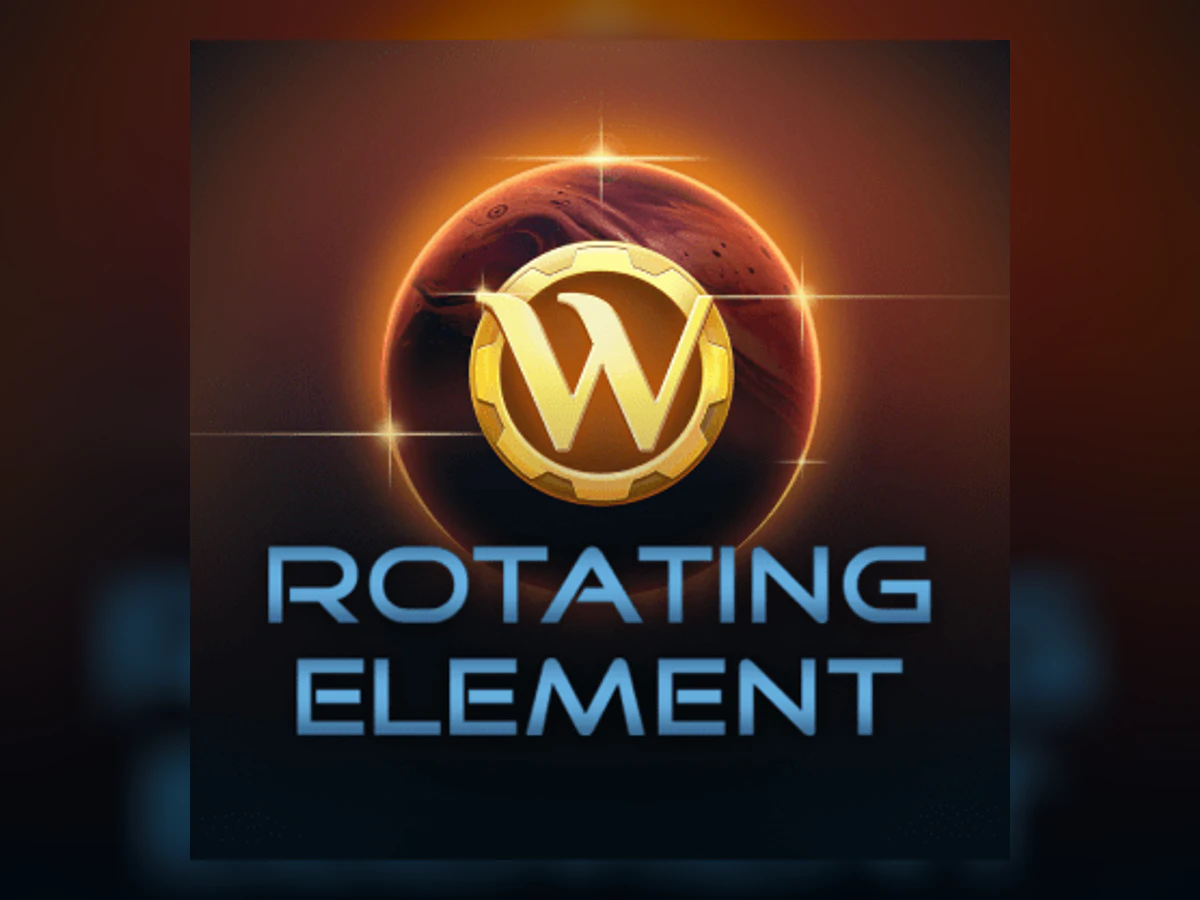 Rotating Element slot game artwork