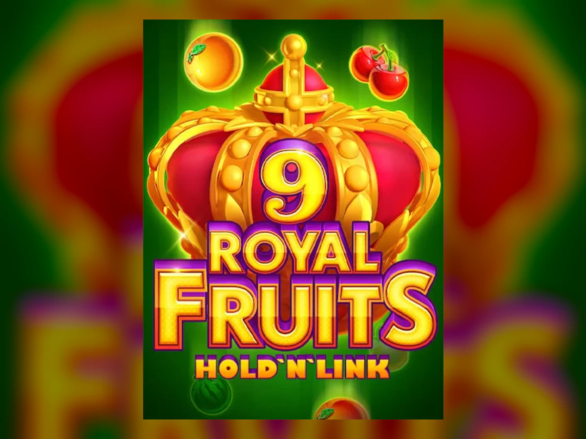 Royal Fruits 9: Hold 'N' Link slot game artwork