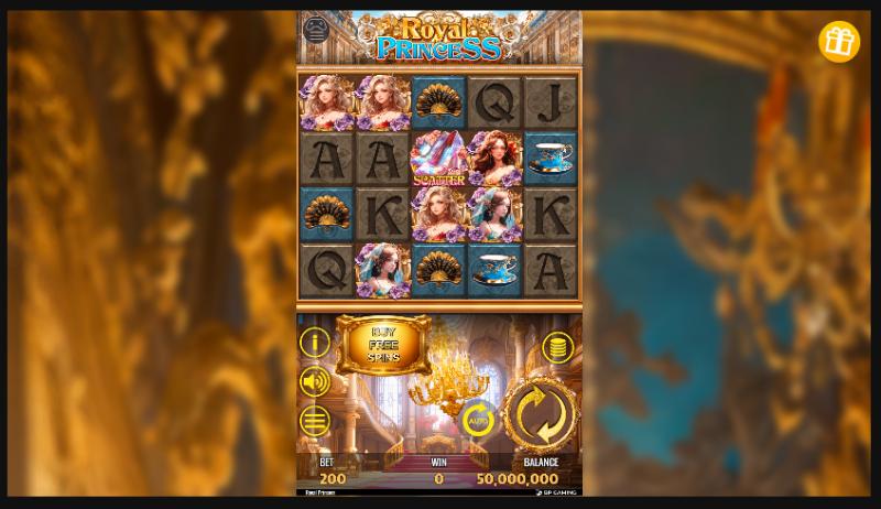 Royal Princess slot game artwork