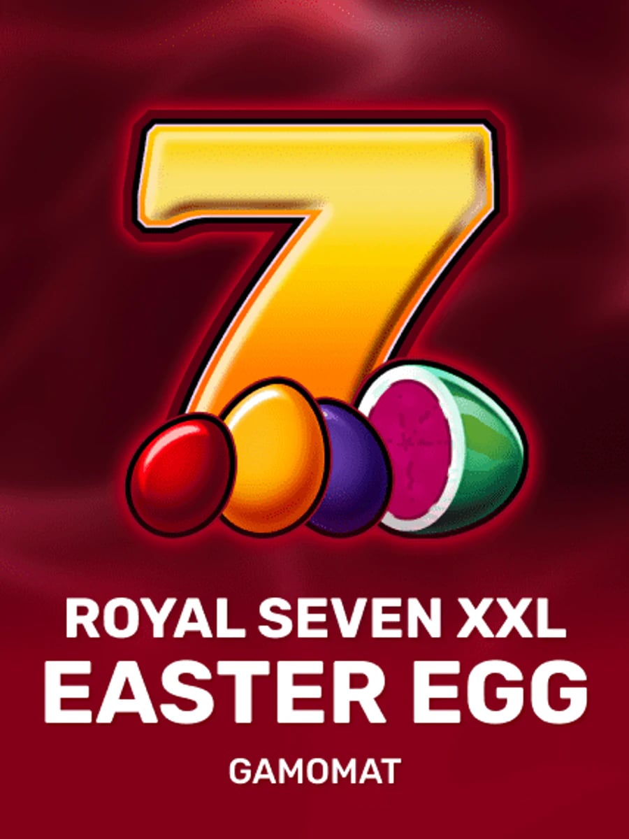 Royal Seven XXL Easter Egg slot game artwork
