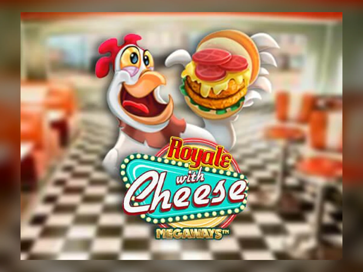 Royale with Cheese Megaways slot game artwork