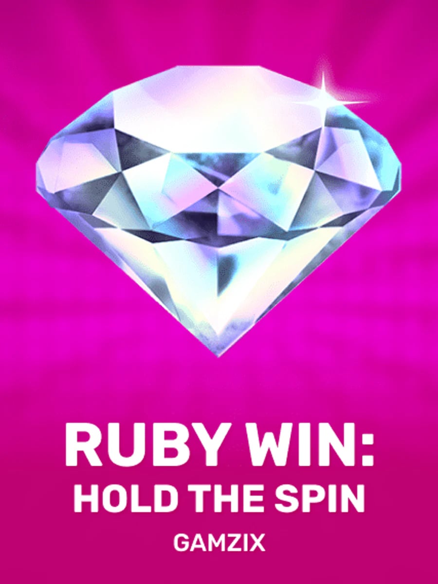 Ruby Win: Hold The Spin slot game artwork