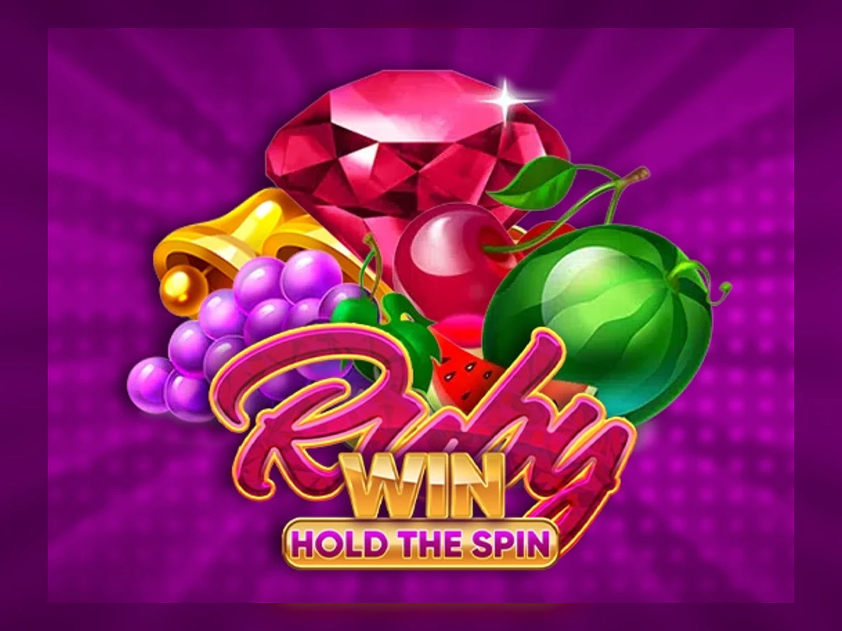 Ruby Win: Hold The Spin slot game artwork