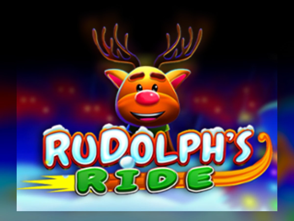 Rudolphs Ride slot game artwork