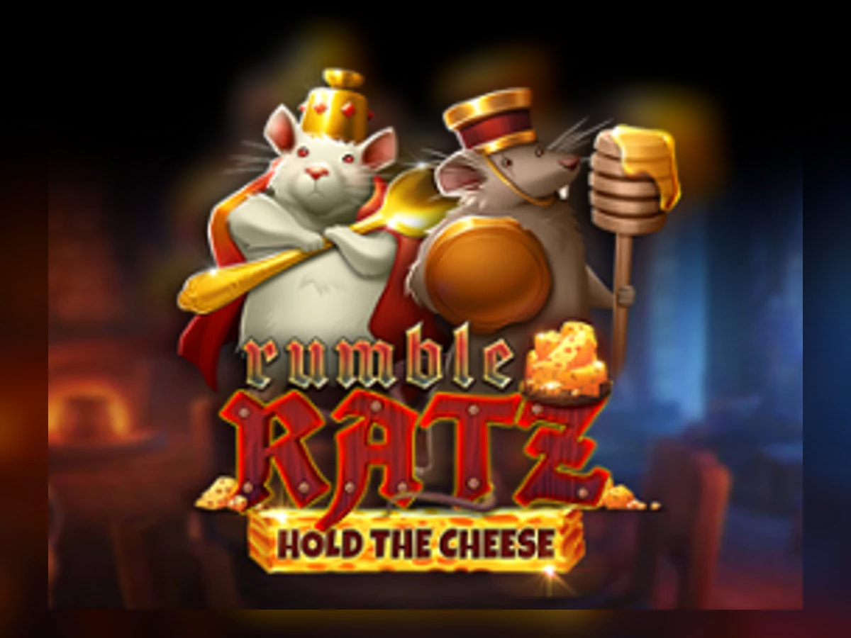 Rumble Ratz Hold the Cheese slot game artwork