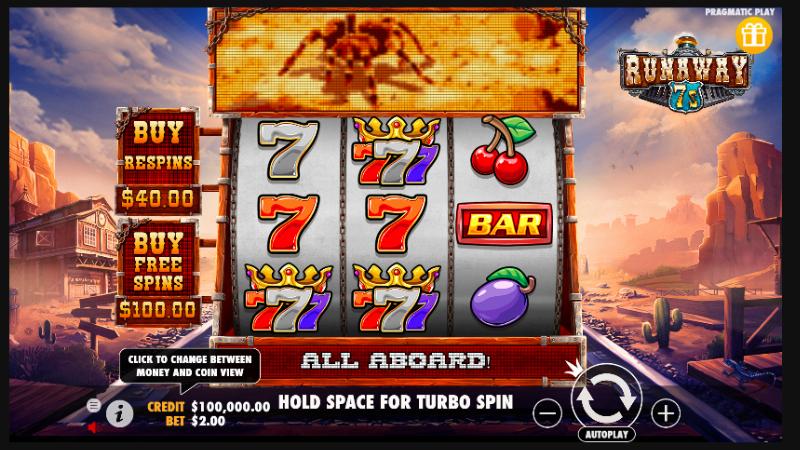 Runaway 7S slot game artwork