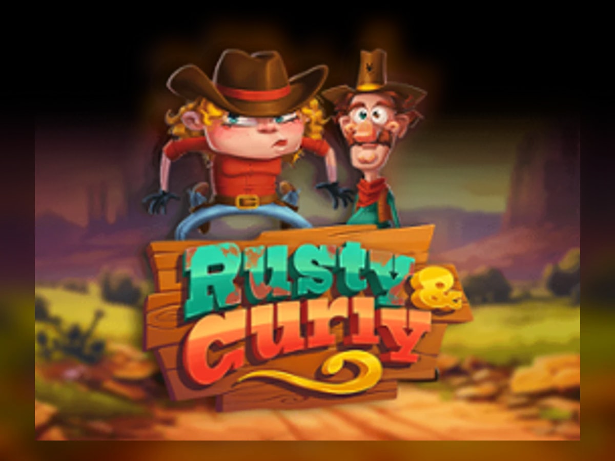 Rusty and Curly slot game artwork