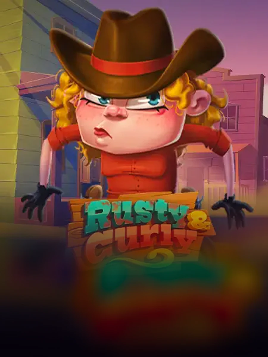 Rusty & Curly slot game artwork