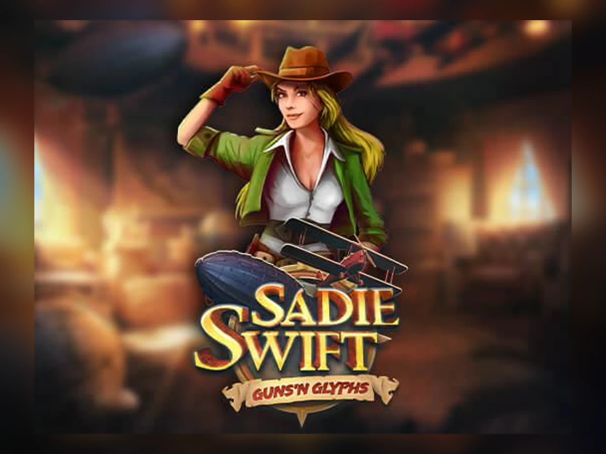 Sadie Swift: Gun's and Glyphs slot game artwork