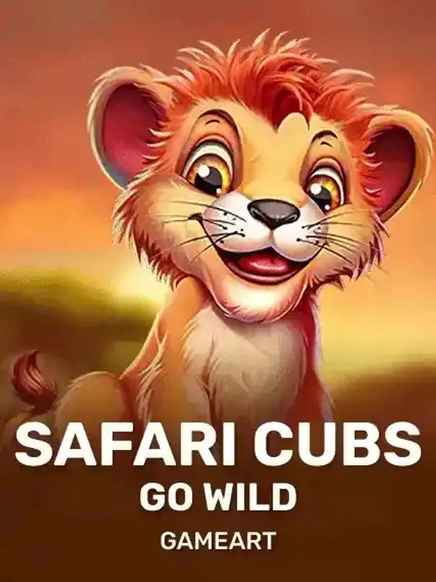 Safari Cubs Go Wild slot game artwork
