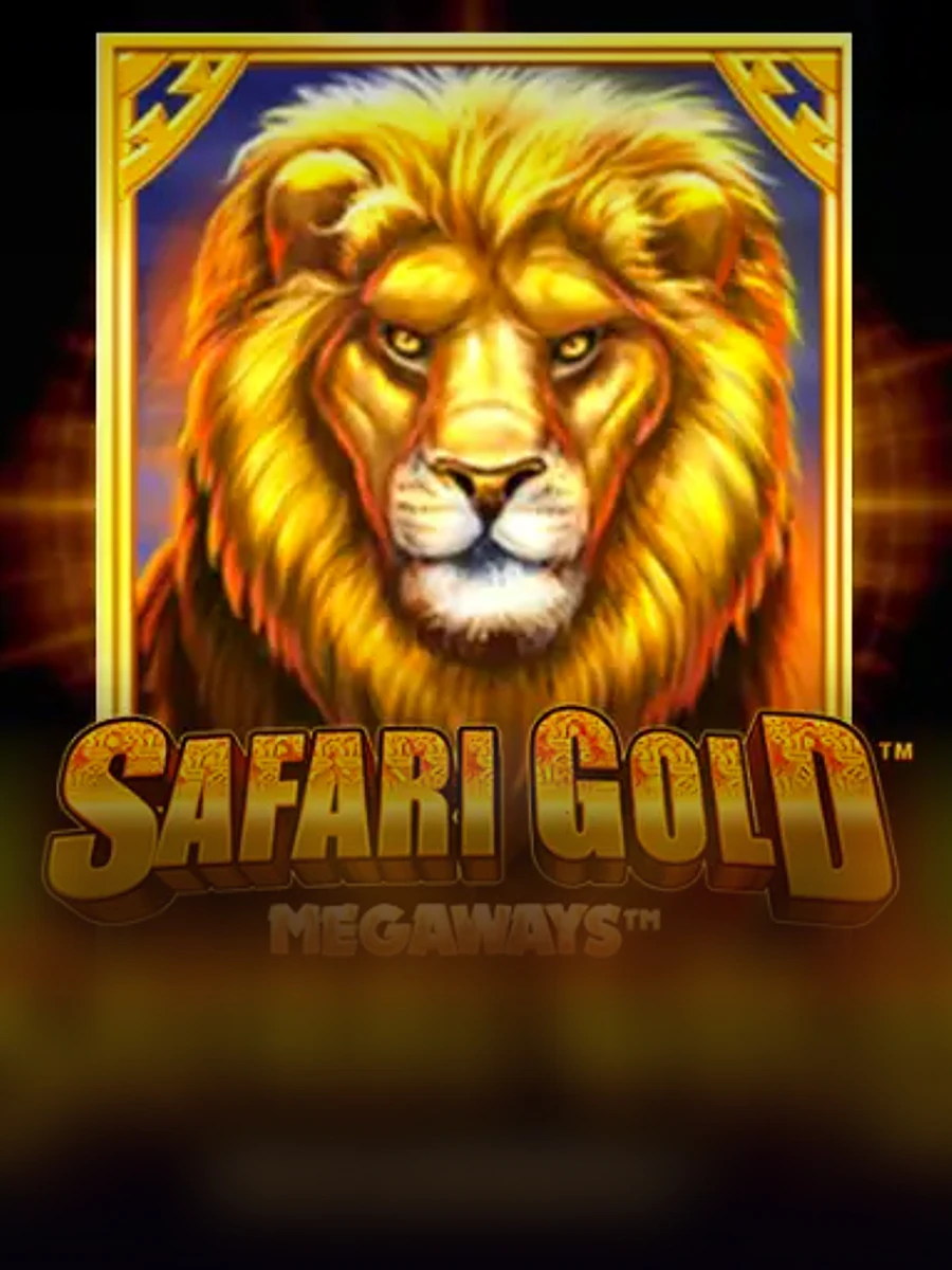 Safari Gold Megaways slot game artwork