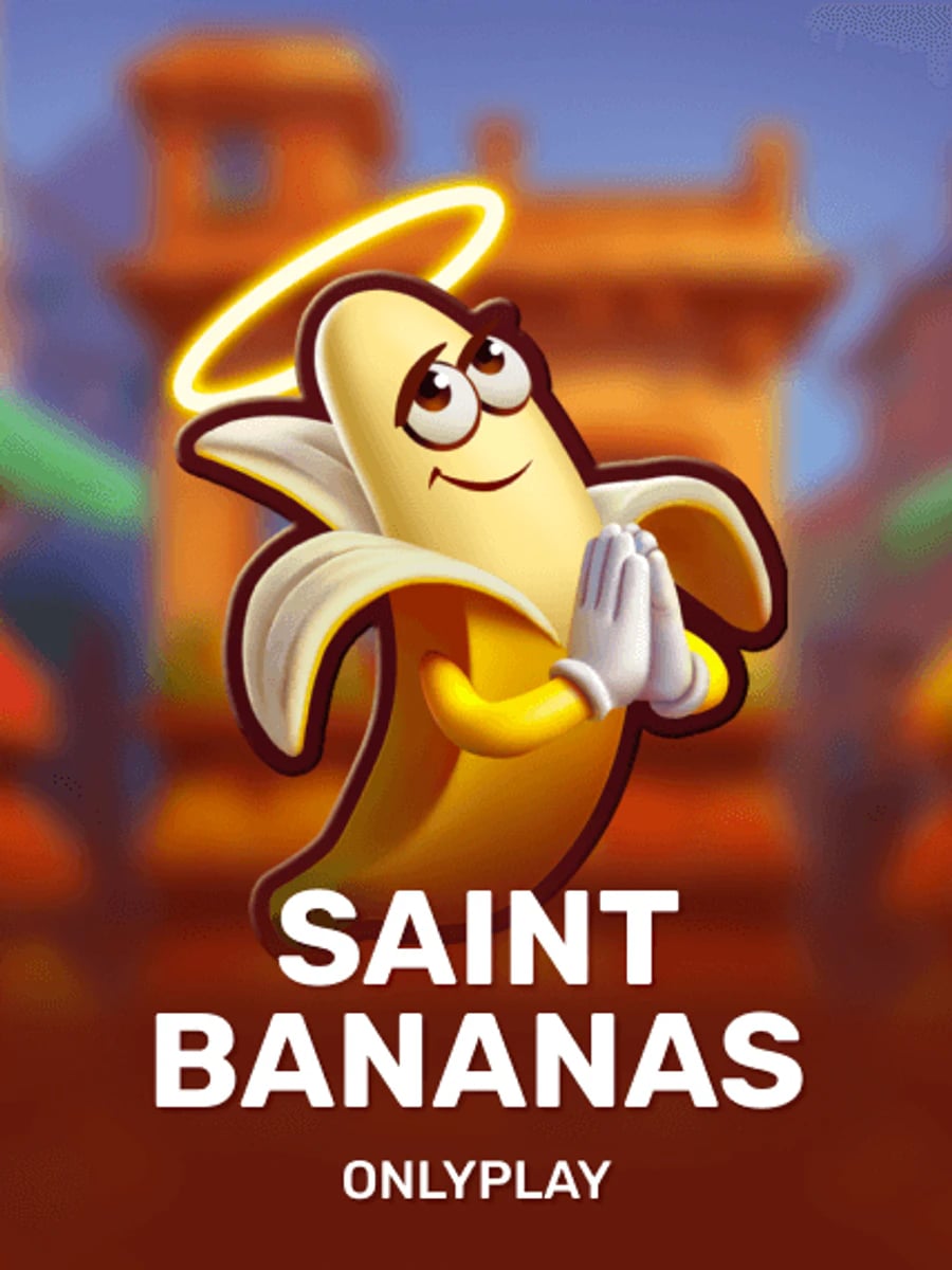 Saint Bananas slot game artwork