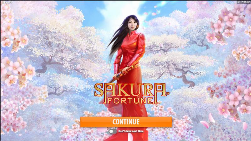 Sakura Fortune slot game artwork