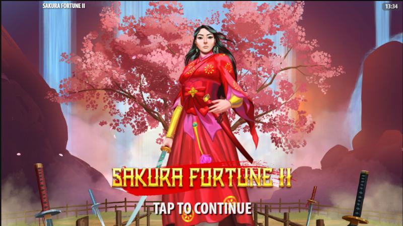 Sakura Fortune 2 slot game artwork