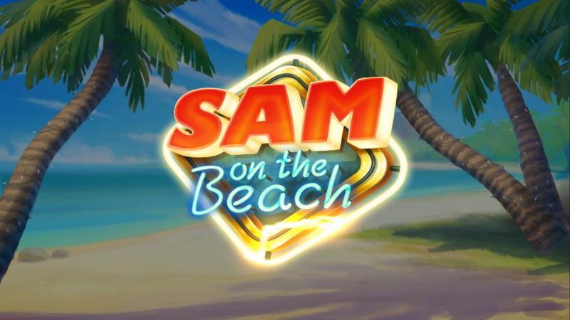 Sam On The Beach slot game artwork