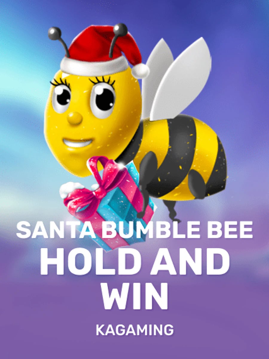 Santa Bumble Bee Hold and Win slot game artwork