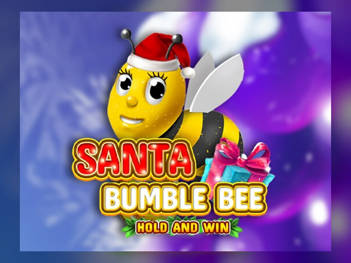 Santa Bumble Bee Hold and Win slot game artwork