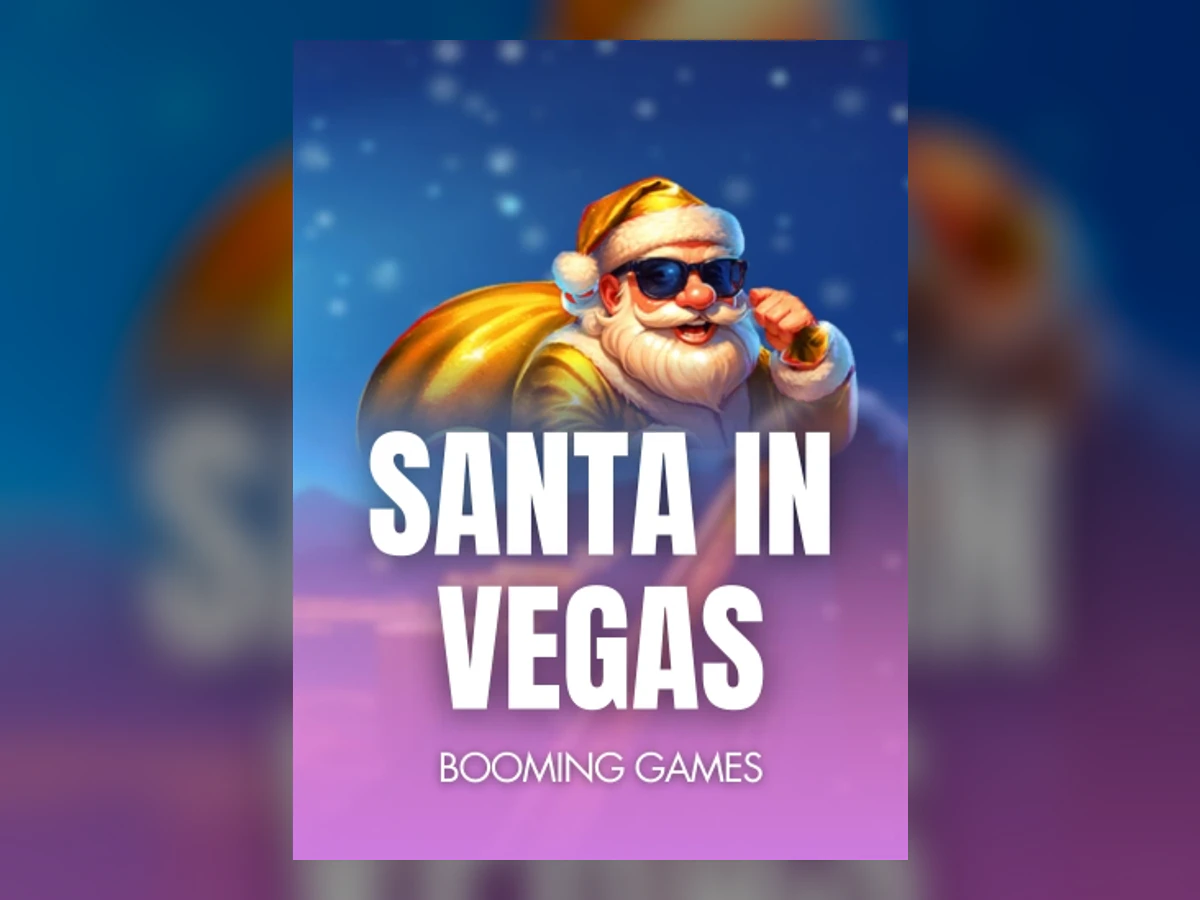 Santa in Vegas slot game artwork
