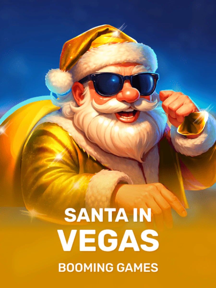 Santa in Vegas slot game artwork