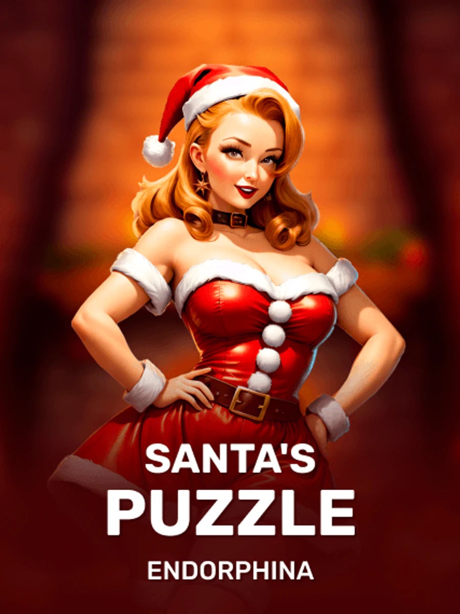 Santa's Puzzle slot game artwork