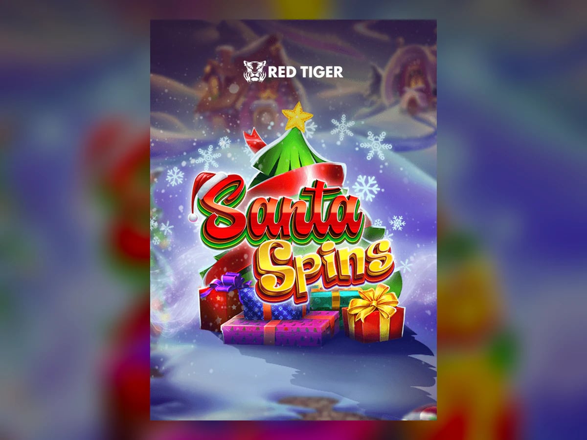 Santa Spins slot game artwork