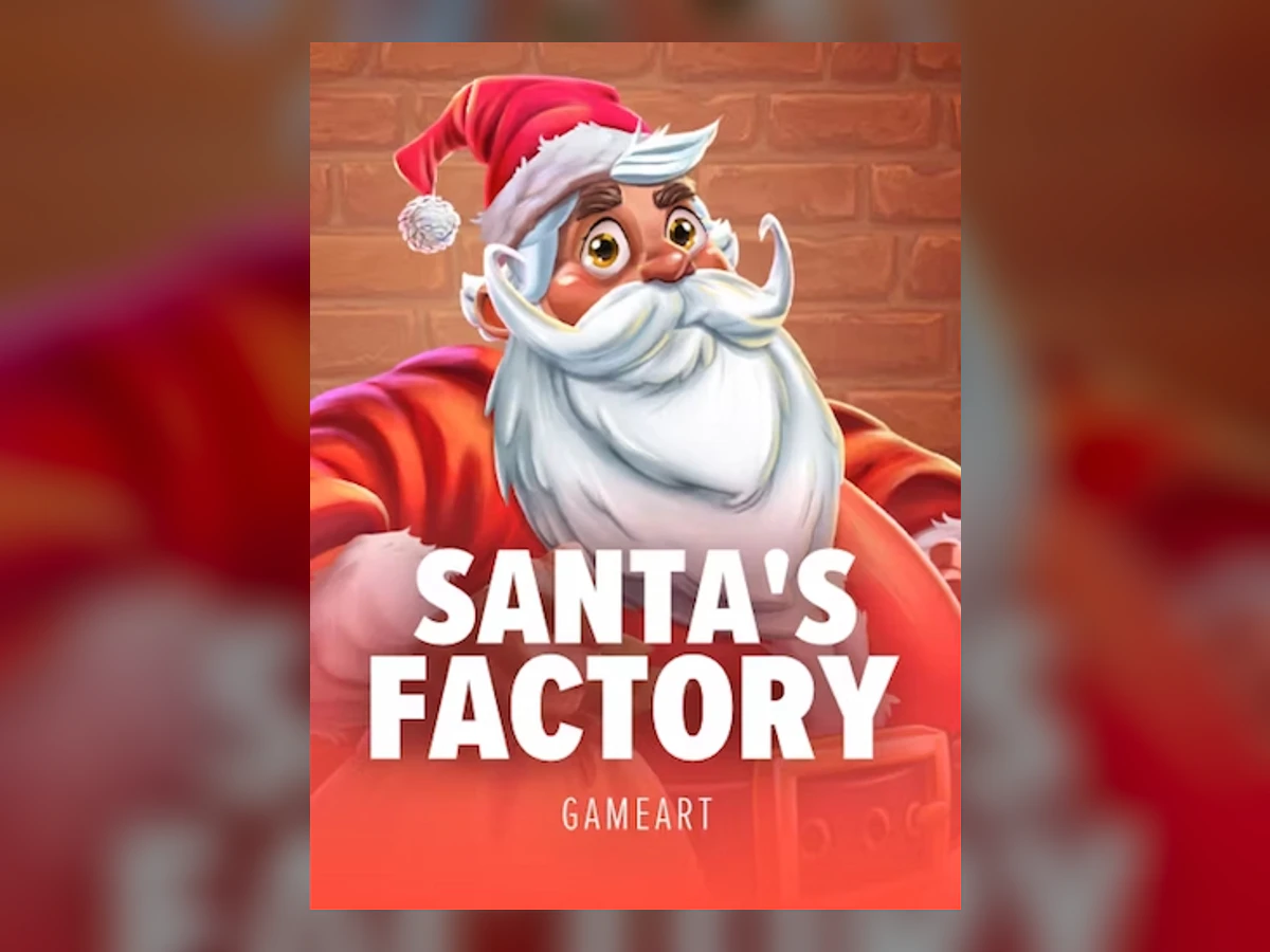 Santa's Factory slot game artwork