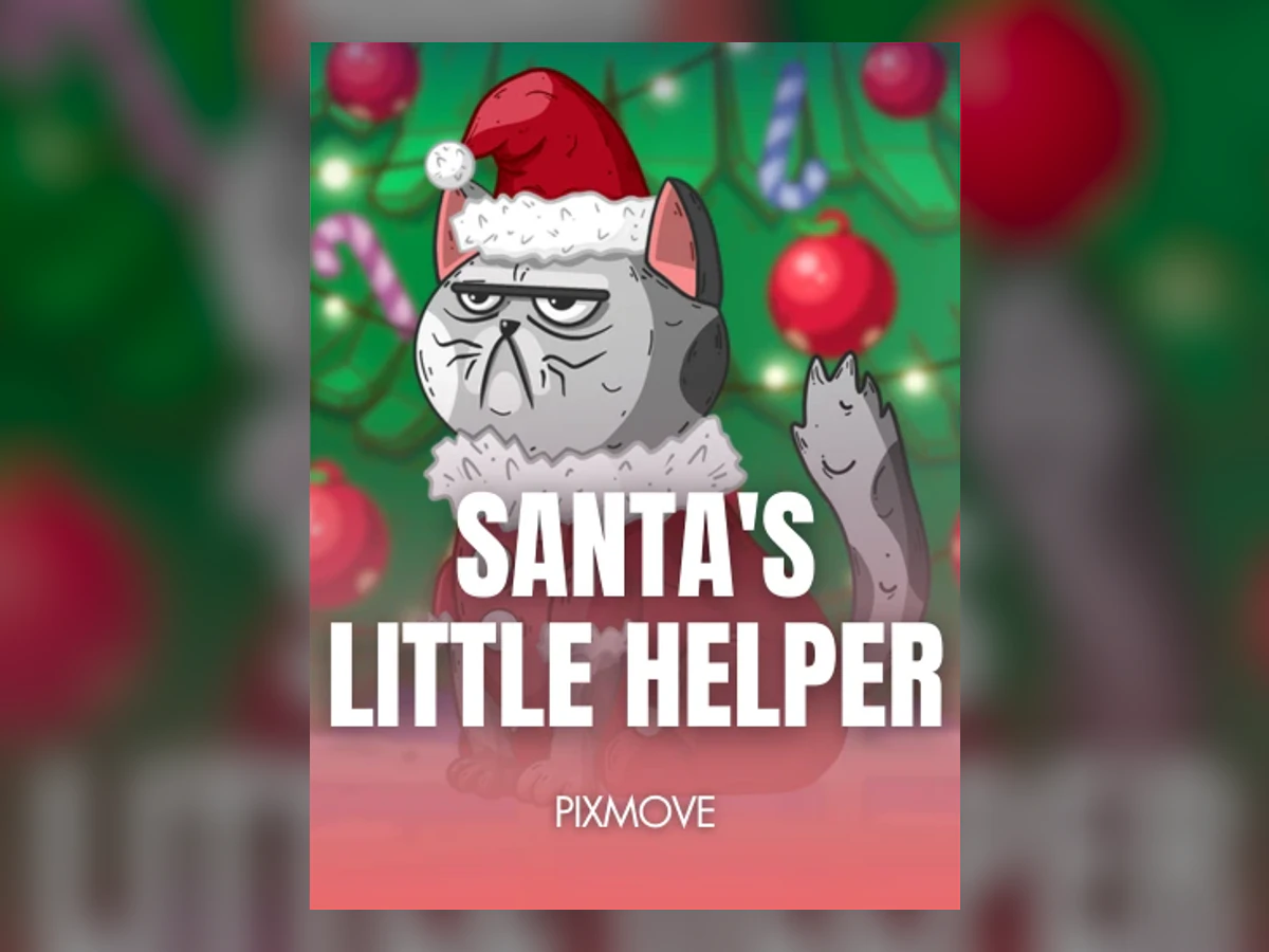 Santa's Little Helper slot game artwork