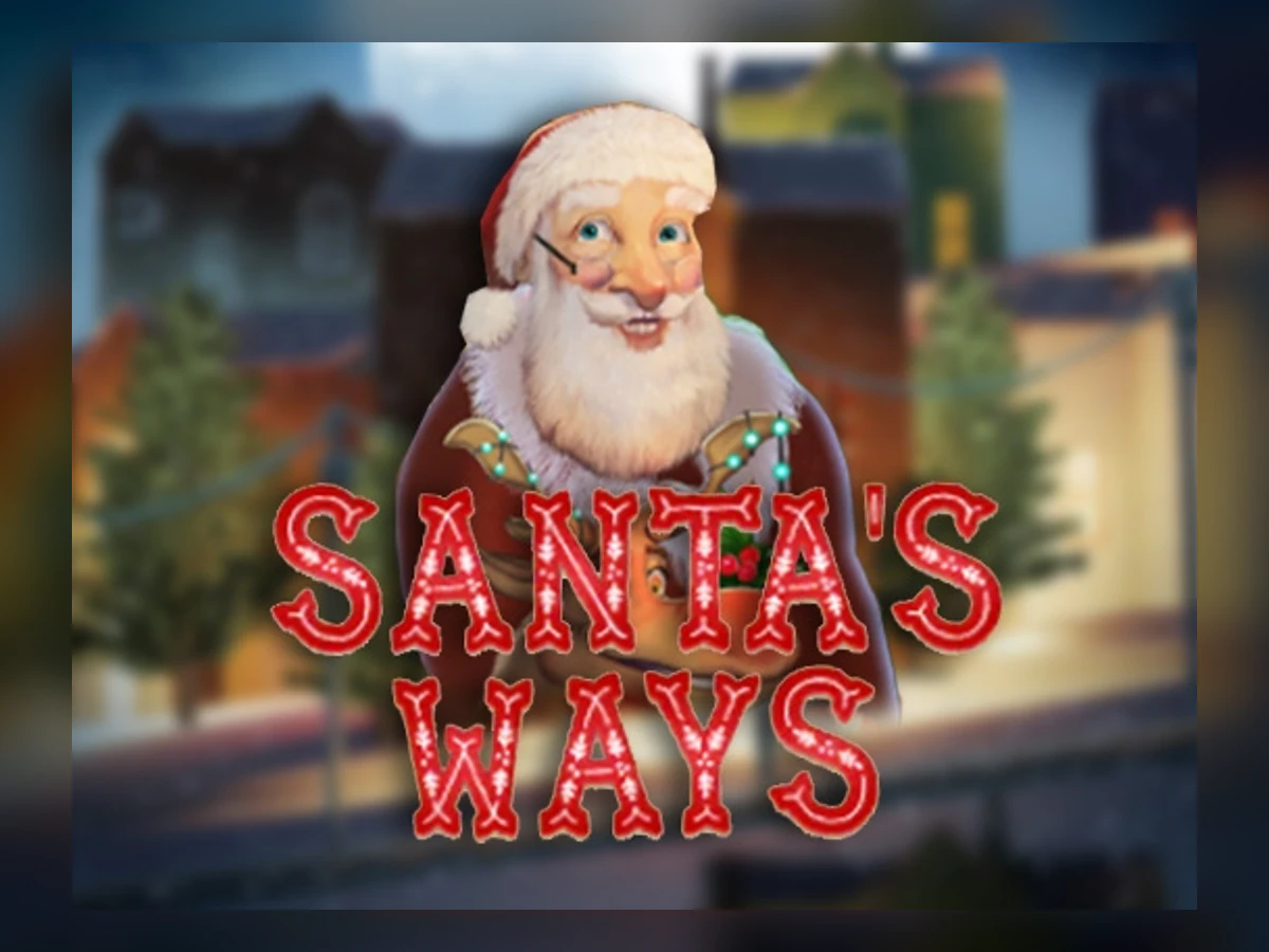 Santas Ways slot game artwork